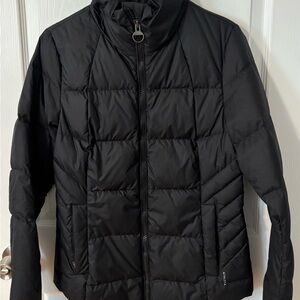 Athleta Black Puffer Jacket